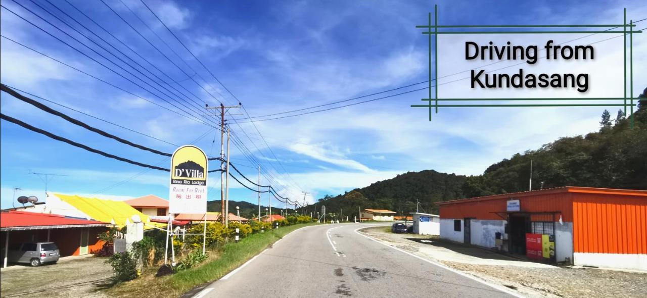 D'Villa Rina Ria Lodge, Kinabalu Park, Kundasang Bundu Tuhan Zewnętrze zdjęcie